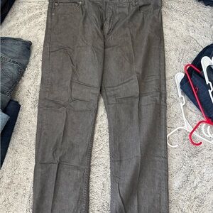 Levi's Gray Chinos Versatile Flat Front Design